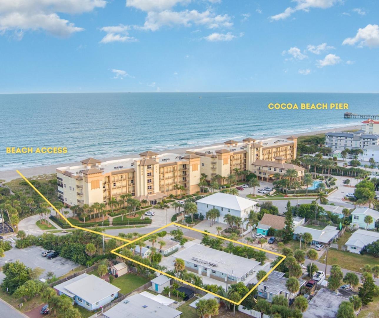Boutique Vacation Rental Complex At Beach Cocoa Beach Exteriör bild