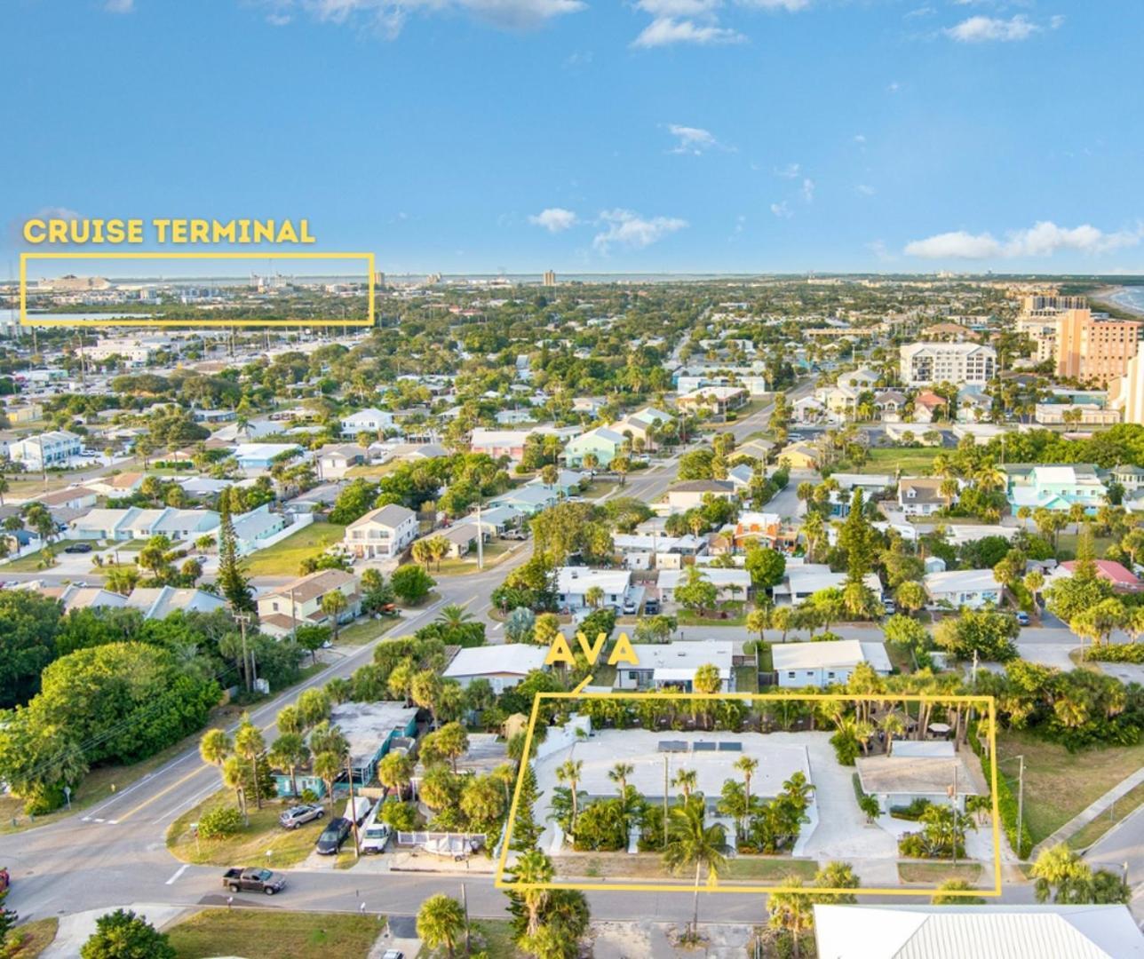 Boutique Vacation Rental Complex At Beach Cocoa Beach Exteriör bild